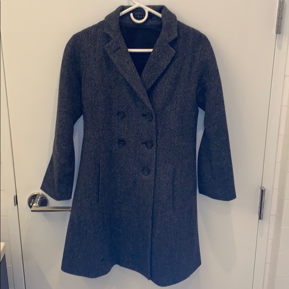 Theory Tweed Coat